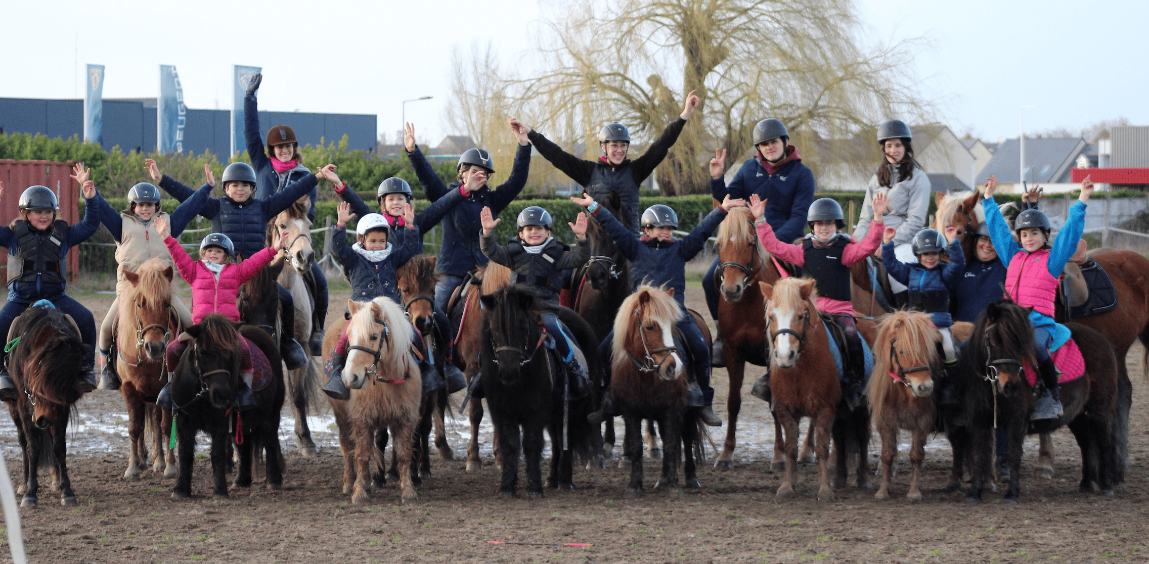 Image de Stage tous niveaux du débutant au galop 4 à partir de 6 ans et Adultes 